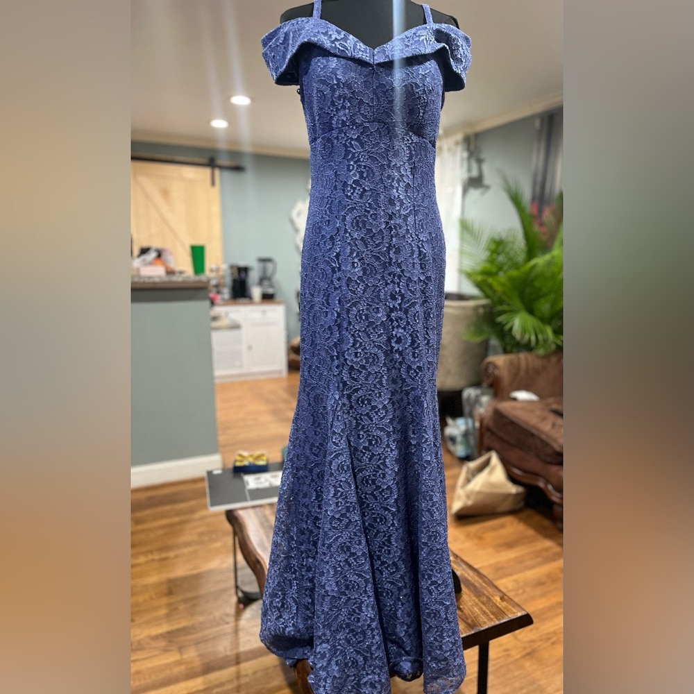 Periwinkle long dress